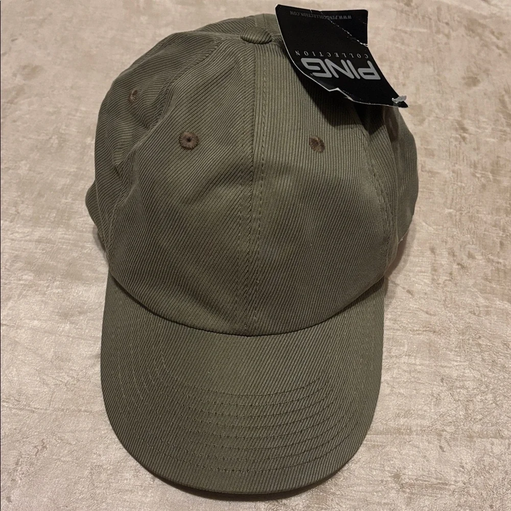 Ping Collection Golf Adjustable Strap Tan Corduroy Hat